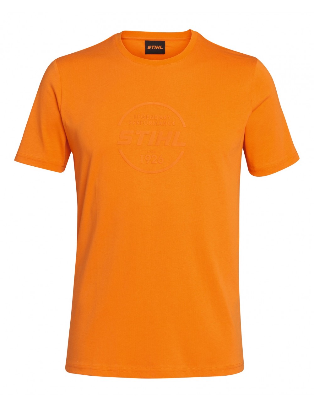 Camiseta LOGO-CIRCLE- UNISEX- naranja