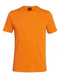 Camiseta LOGO-CIRCLE- UNISEX- naranja