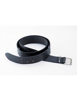 Cinturón de cuero para herramientas (color negro)